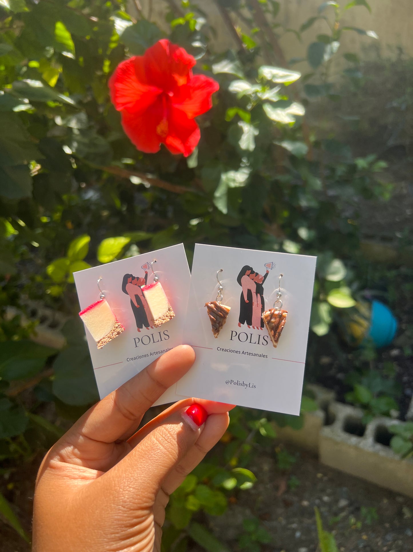 Cheesecake earrings