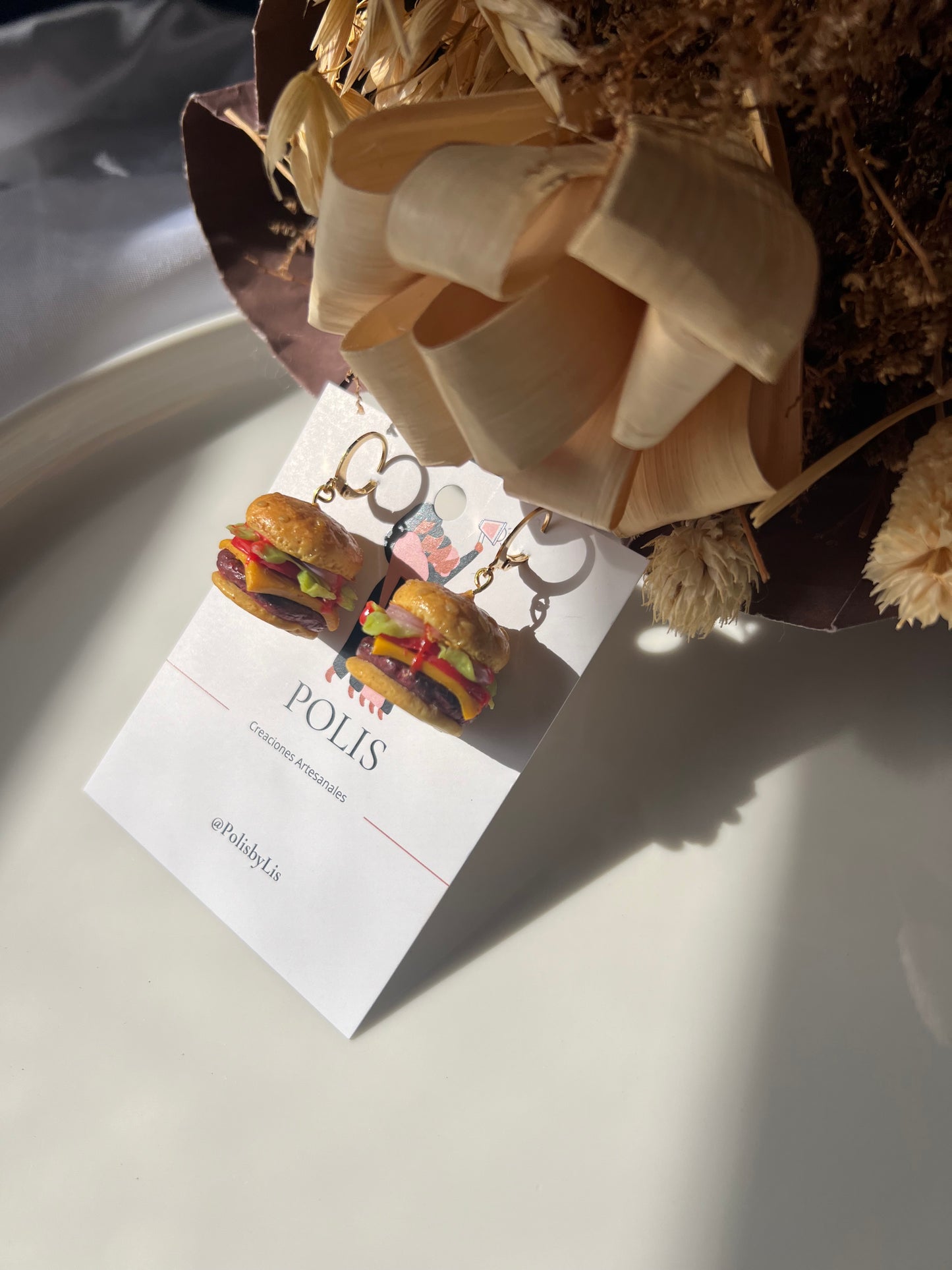 Aretes de Hamburguesas