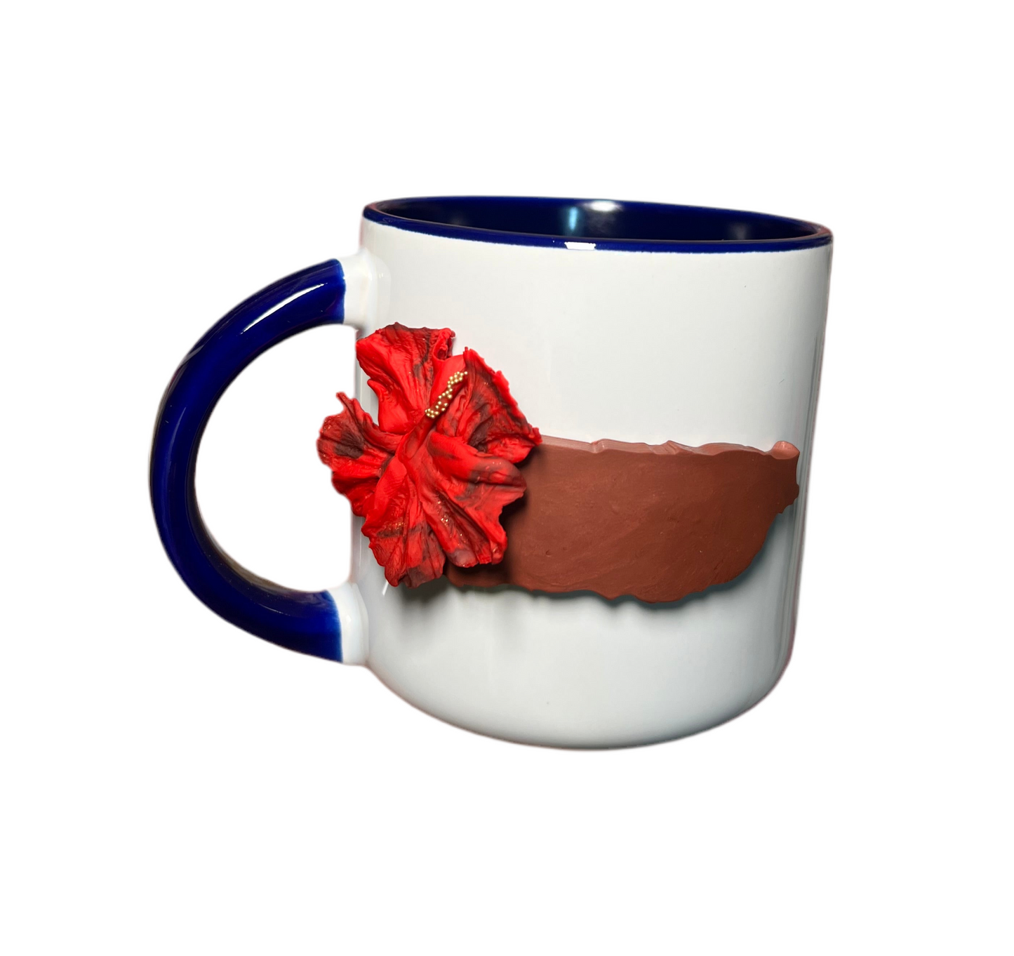 PR amapola azul mug