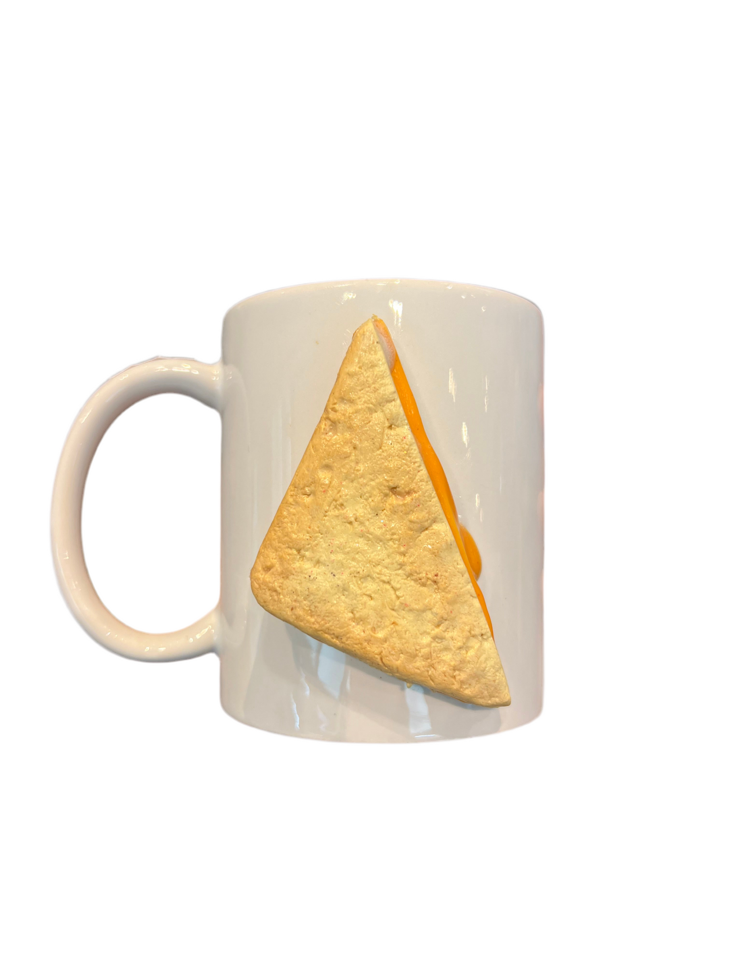 Tostada de queso mug