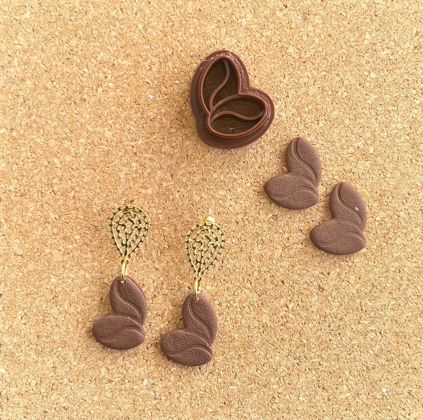 Coffee Polymer Clay Cutter