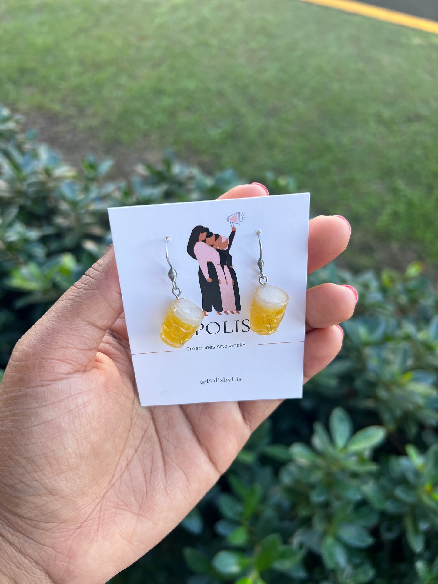 Aretes de cerveza