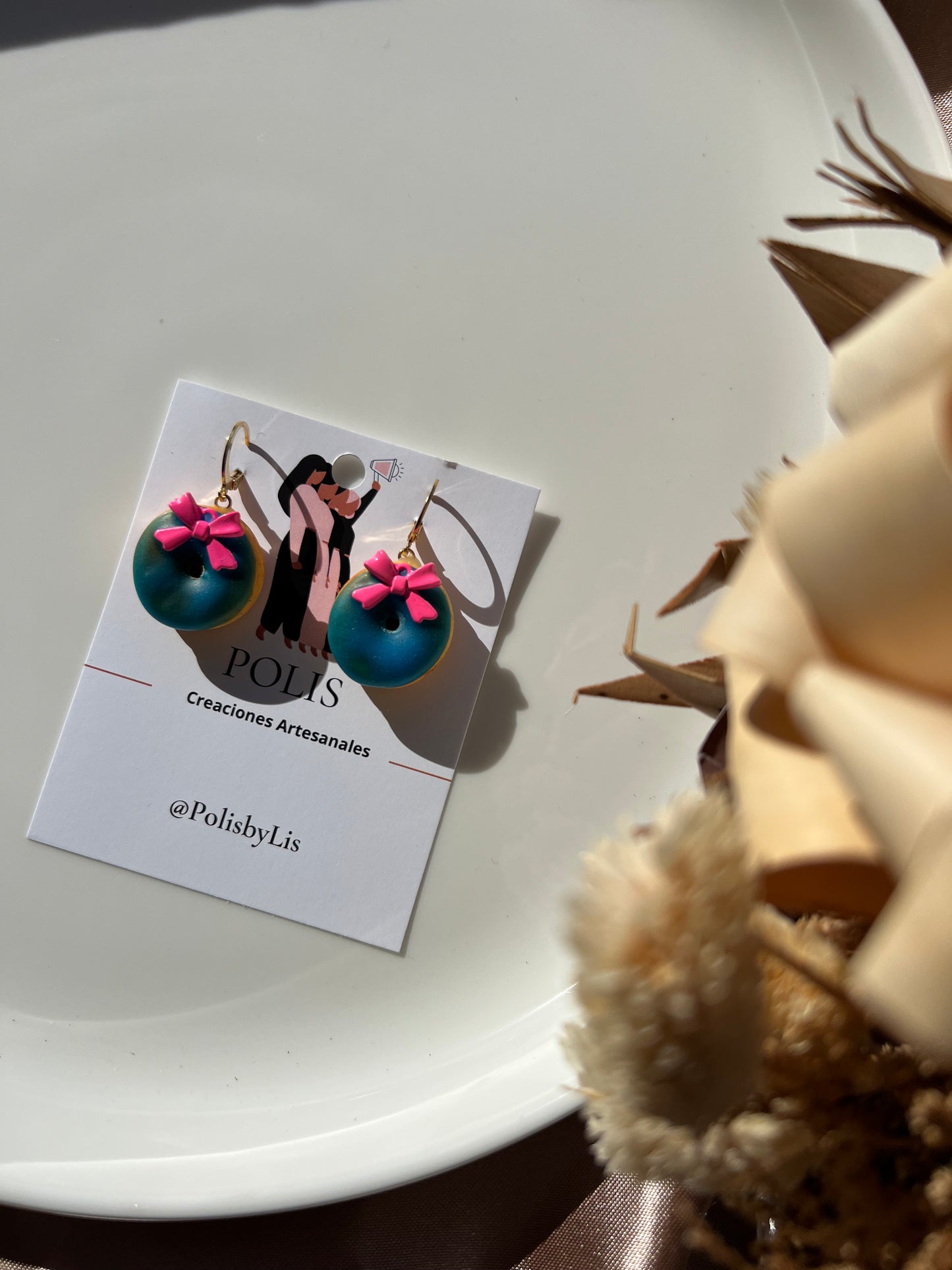 Donuts earrings