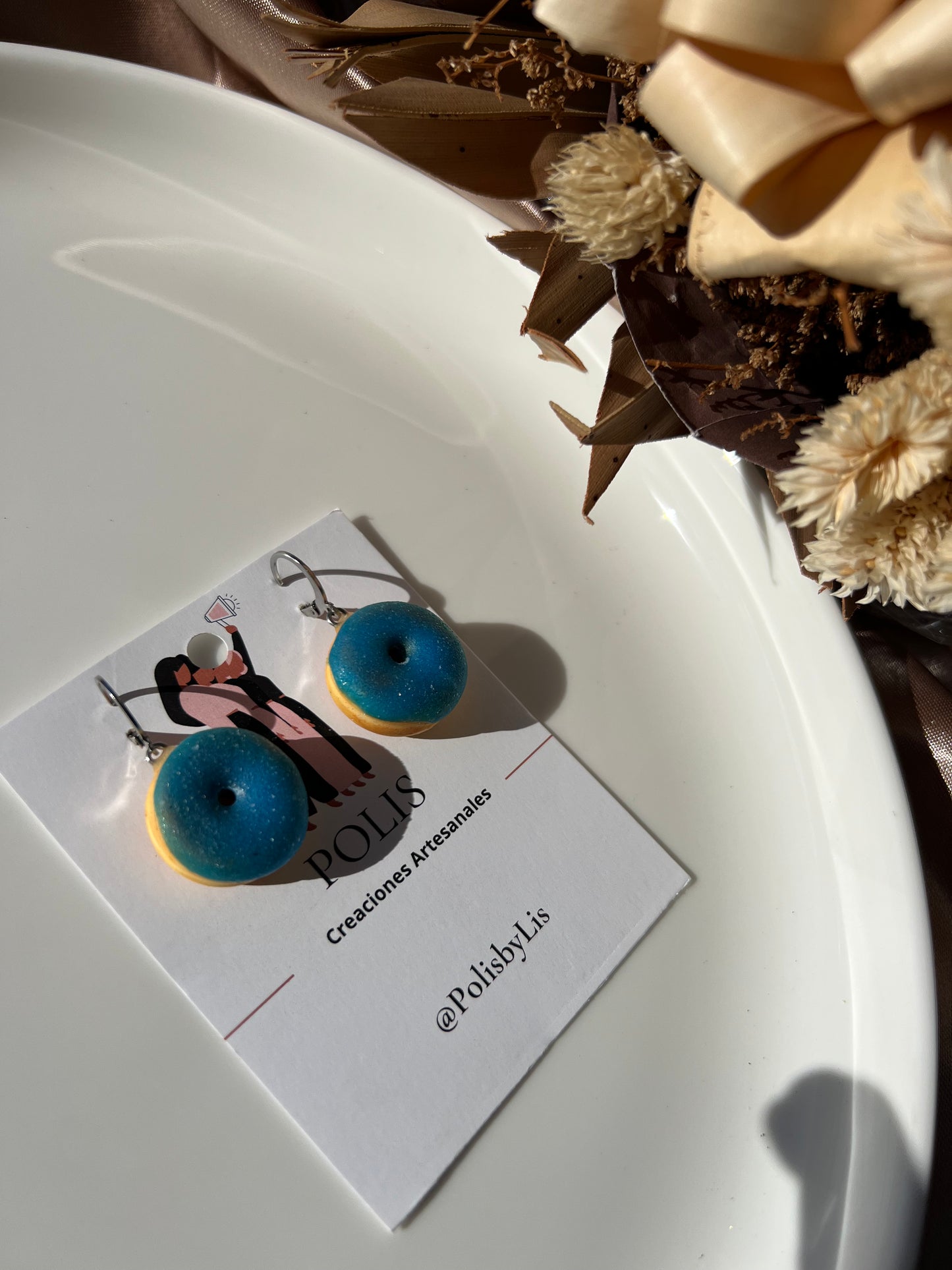 Donuts earrings