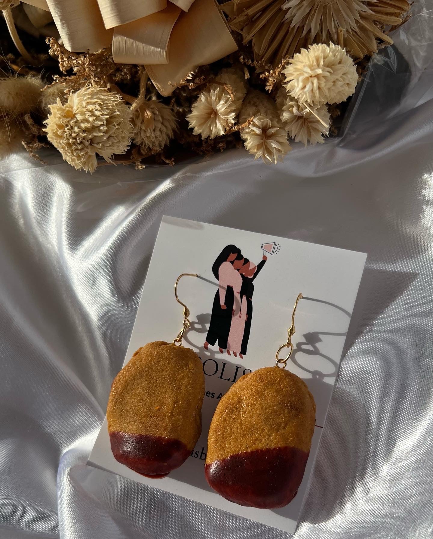 Nuggets earrings