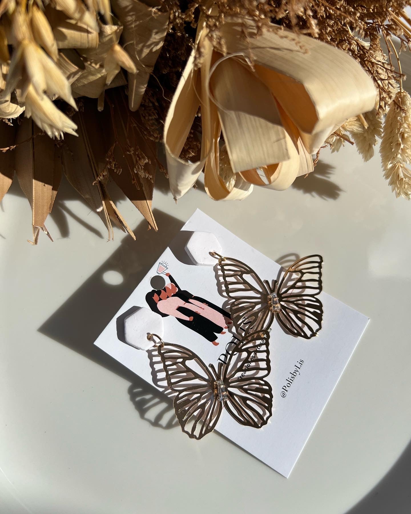 Gold butterfly