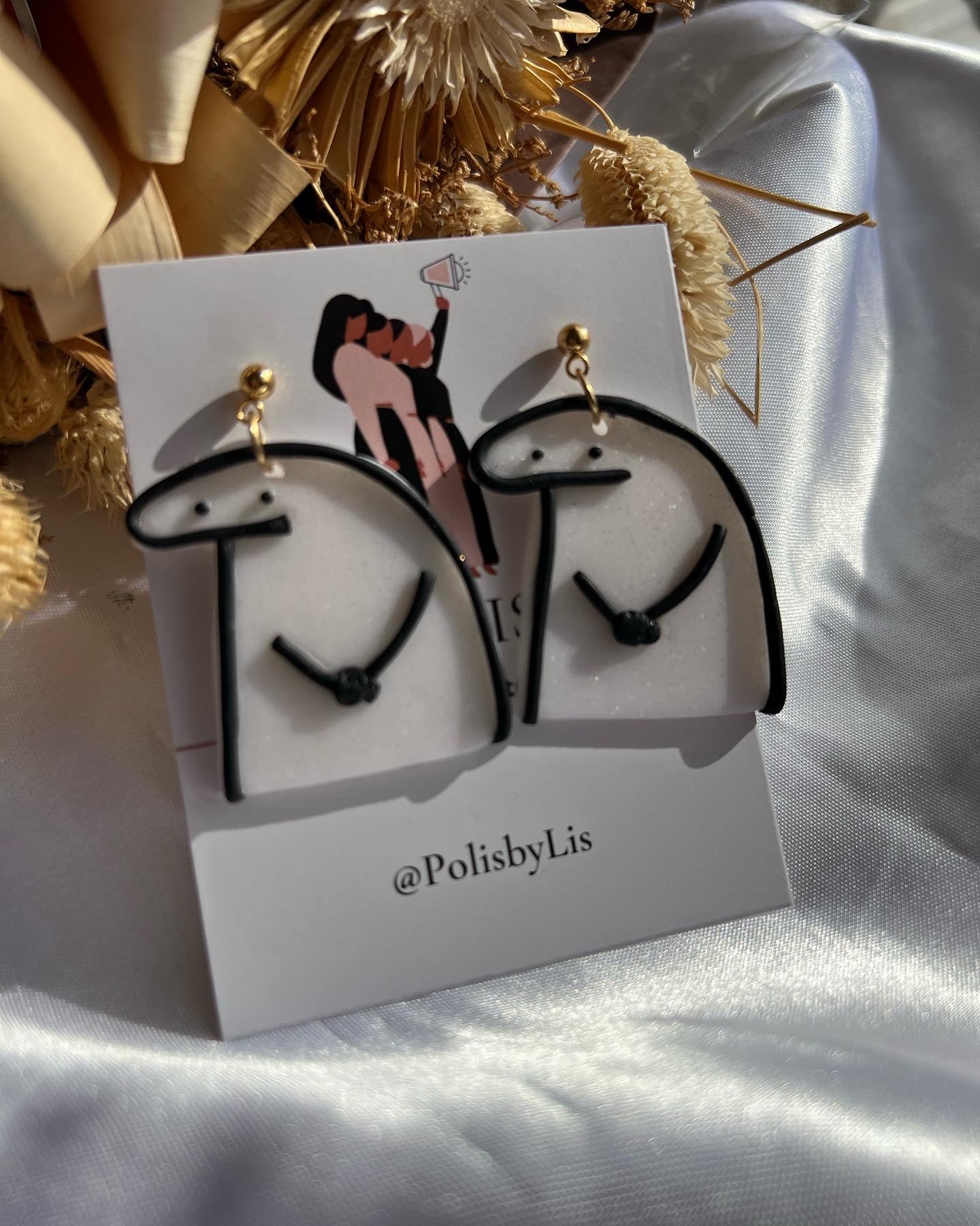 Meme earrings