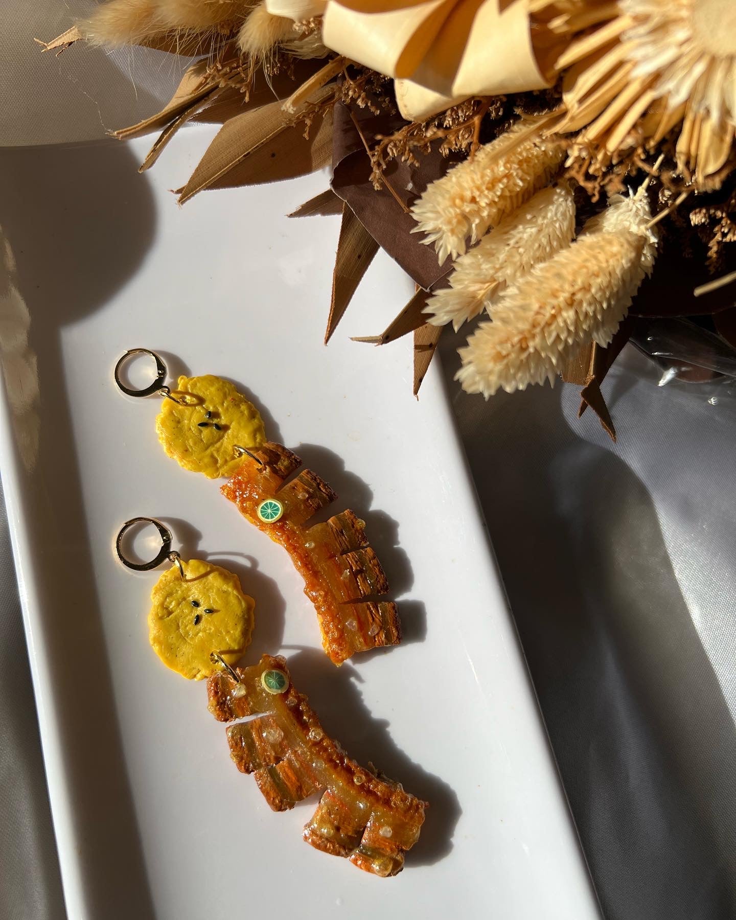 Aretes de Chicharrón