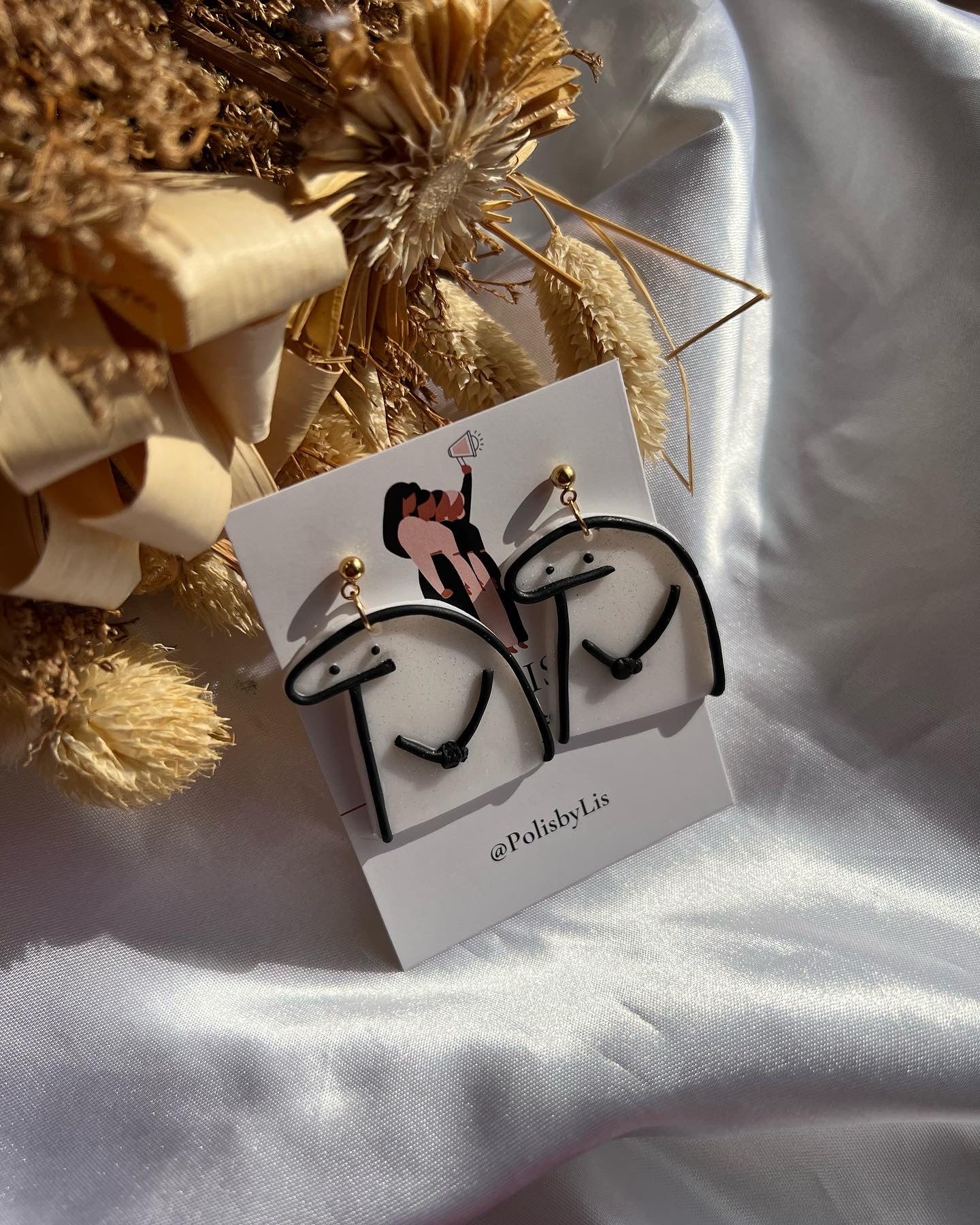 Meme earrings