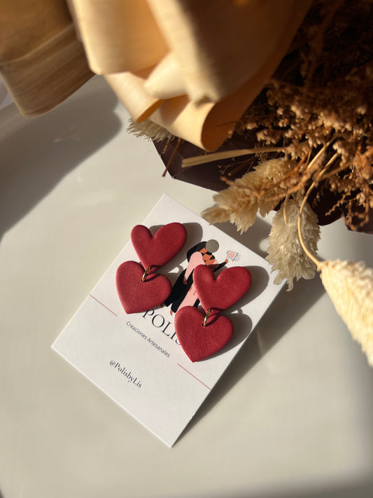 Corazonada earrings
