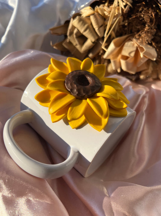 Sun flower mug