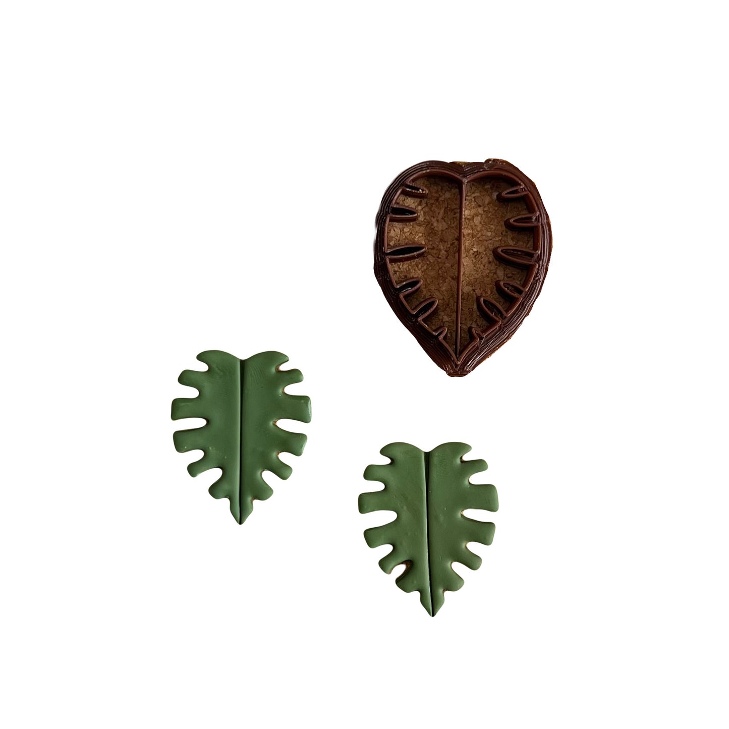 Monstera regular Polymer Clay Cutter