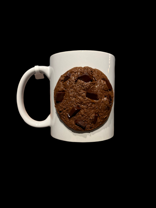 Chocolate cookie mug
