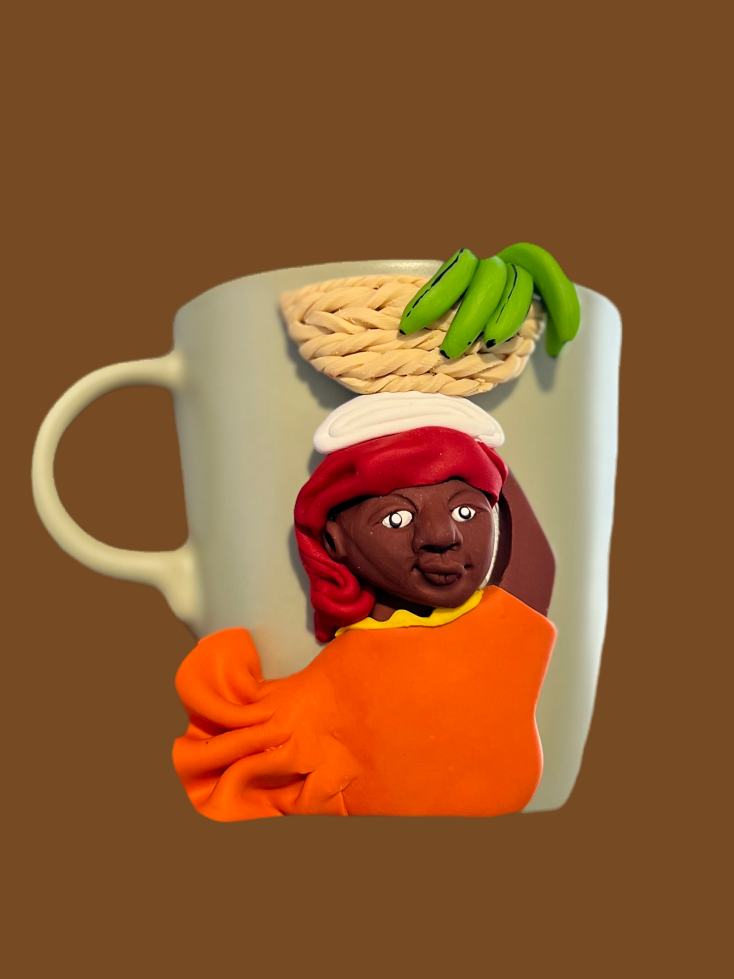 Vendedora caribeña mug