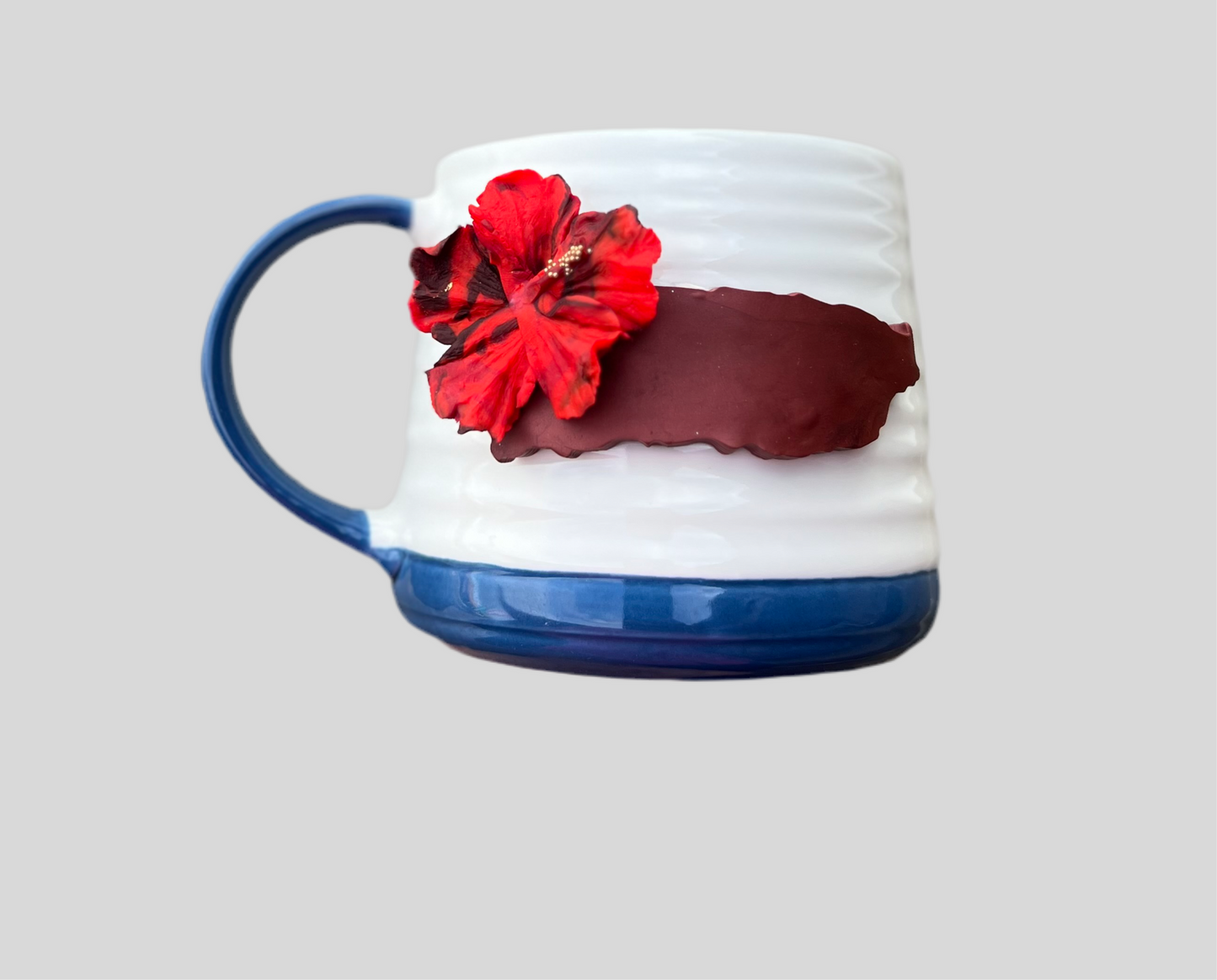 PR amapola azul mug