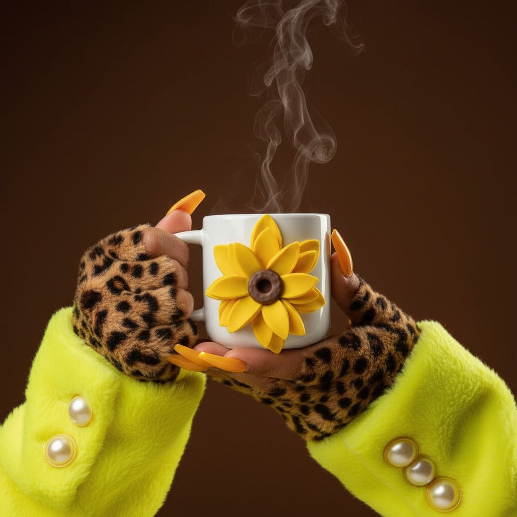 Pequeño girasol mug
