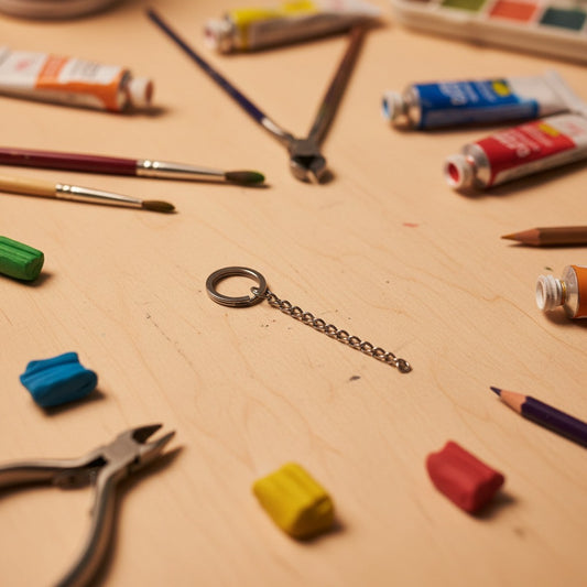 Lote de anillos para llaveros