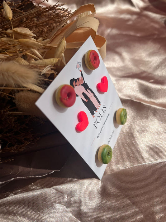 Set de studs “donita lover”