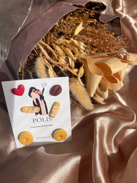 Set de studs “panaamor”