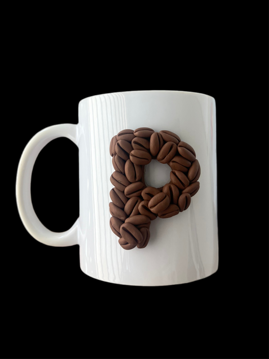 Coffee lover letter mug