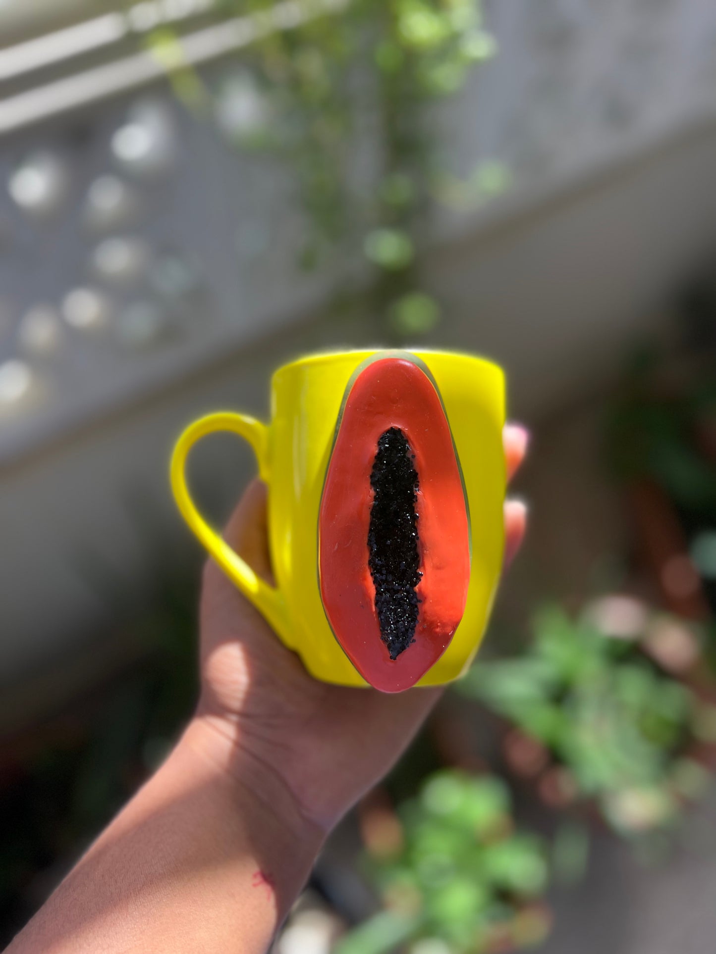 Papaya mug