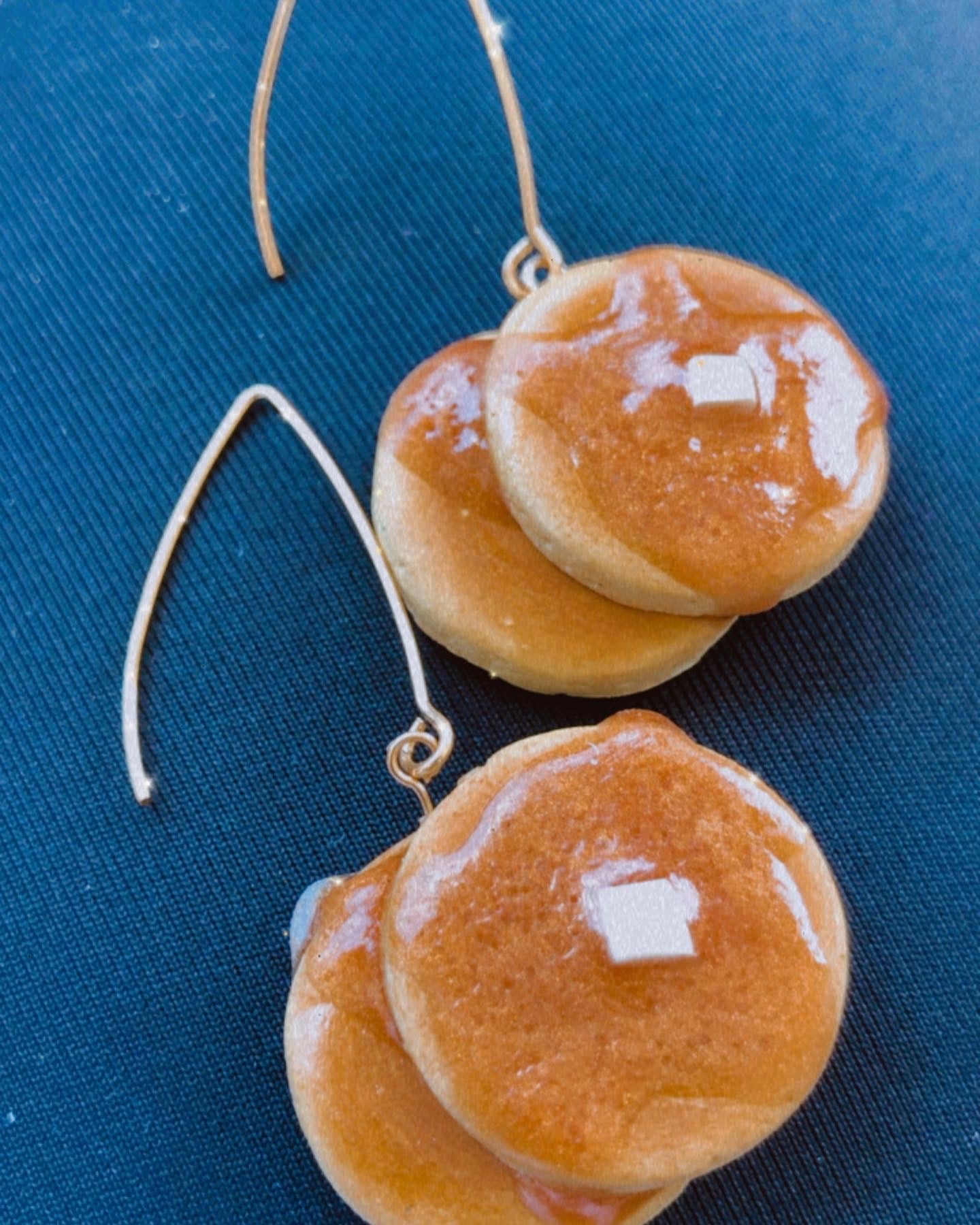 Pancakes Earrings